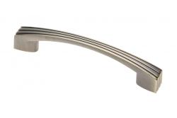 Zamak handle VASTO C=96mm antique brushed brass 1208966228